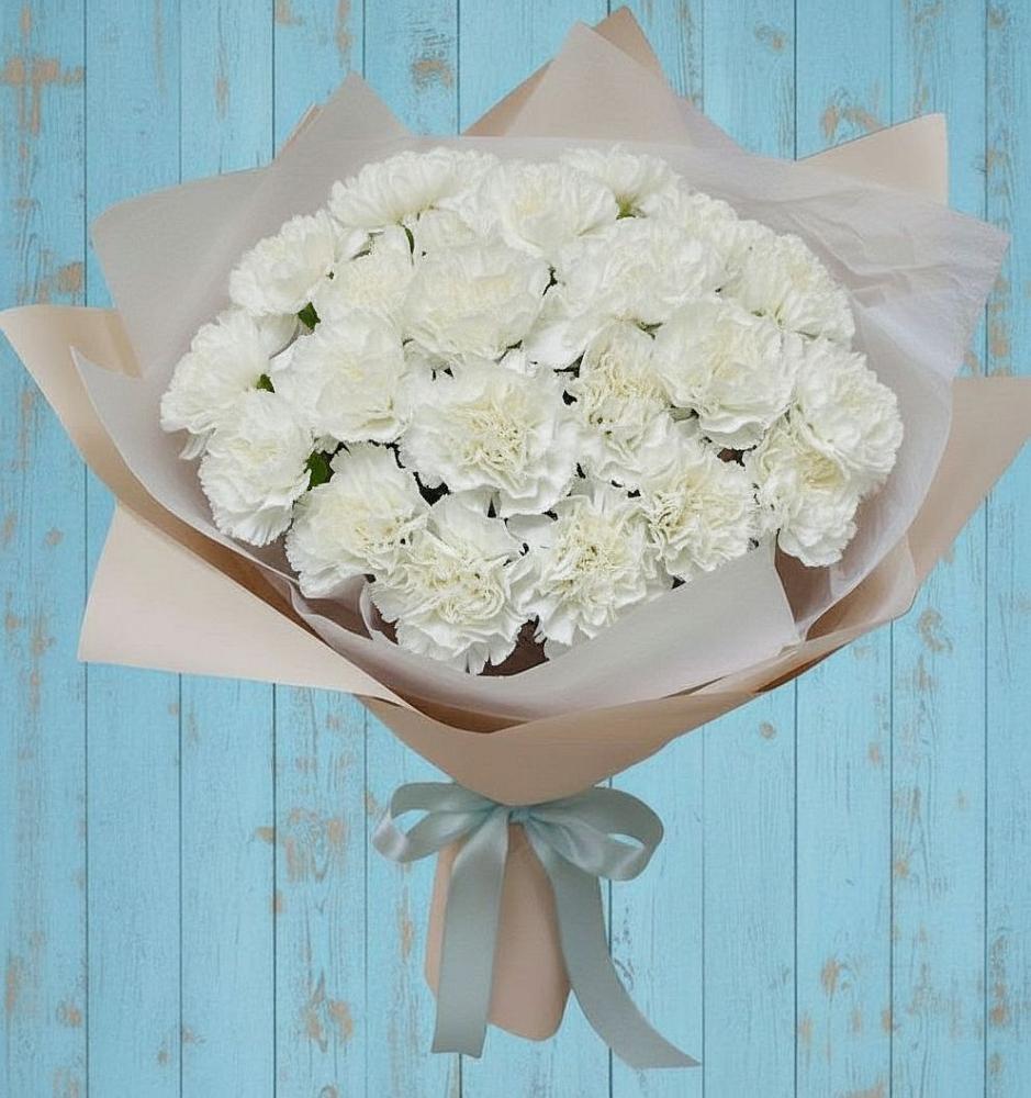 Букет цветов из: Гвоздики в Прималкинском