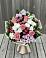 Букет цветов из: Альстромерии, Гвоздики, Розы и Хризантемы в Прималкинском