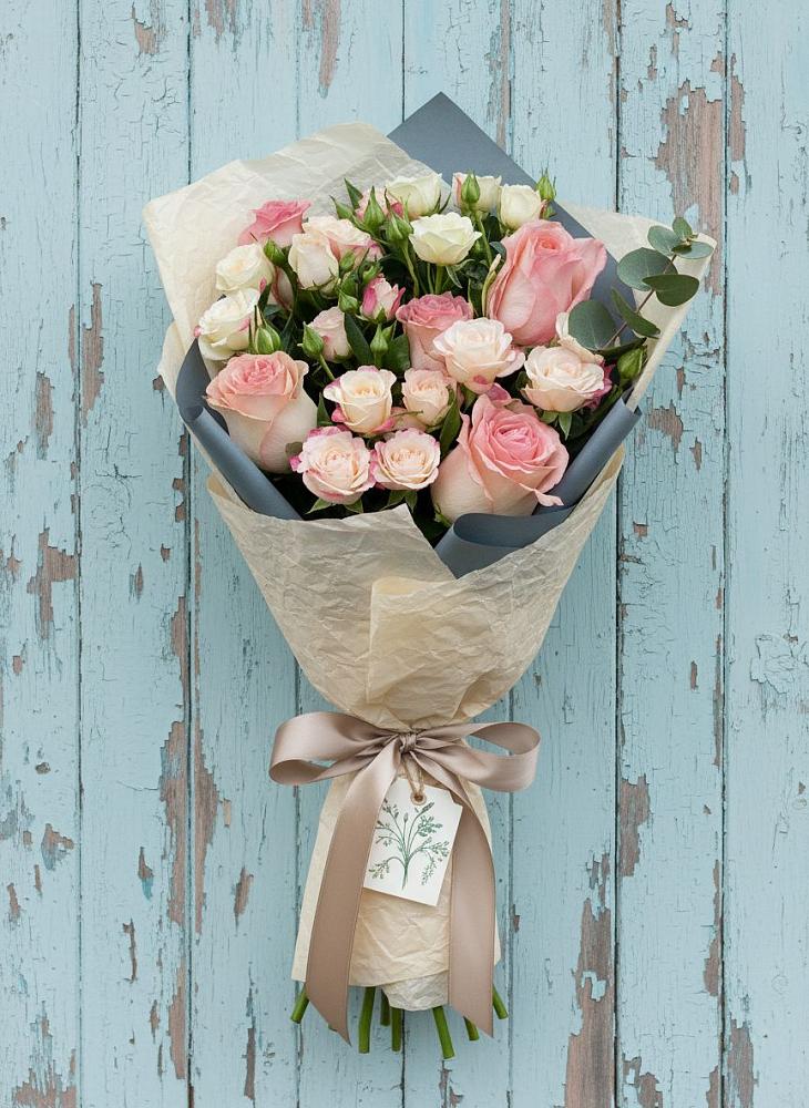 Букет цветов из: Розы в Прималкинском