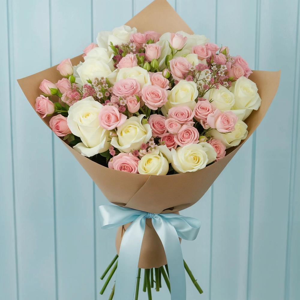 Букет цветов из: Розы в Прималкинском