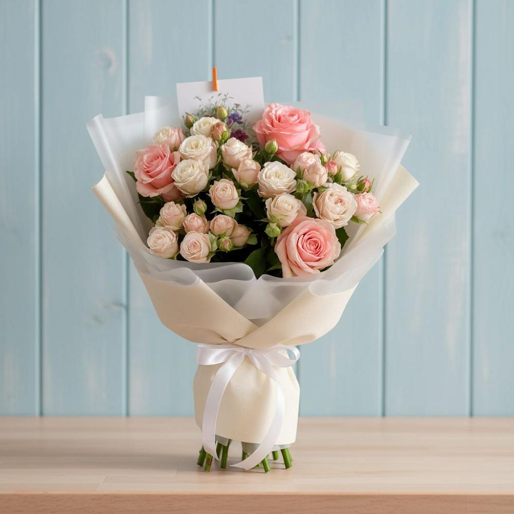 Букет цветов из: Розы в Прималкинском