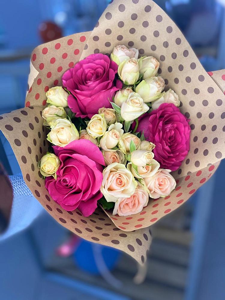 Букет цветов из: Розы в Прималкинском