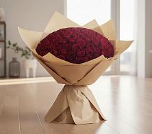 Букет 101 Красная роза в Прималкинском