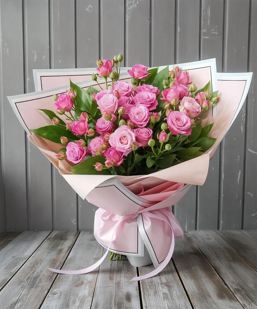 Букет Розовый кустик в Прималкинском