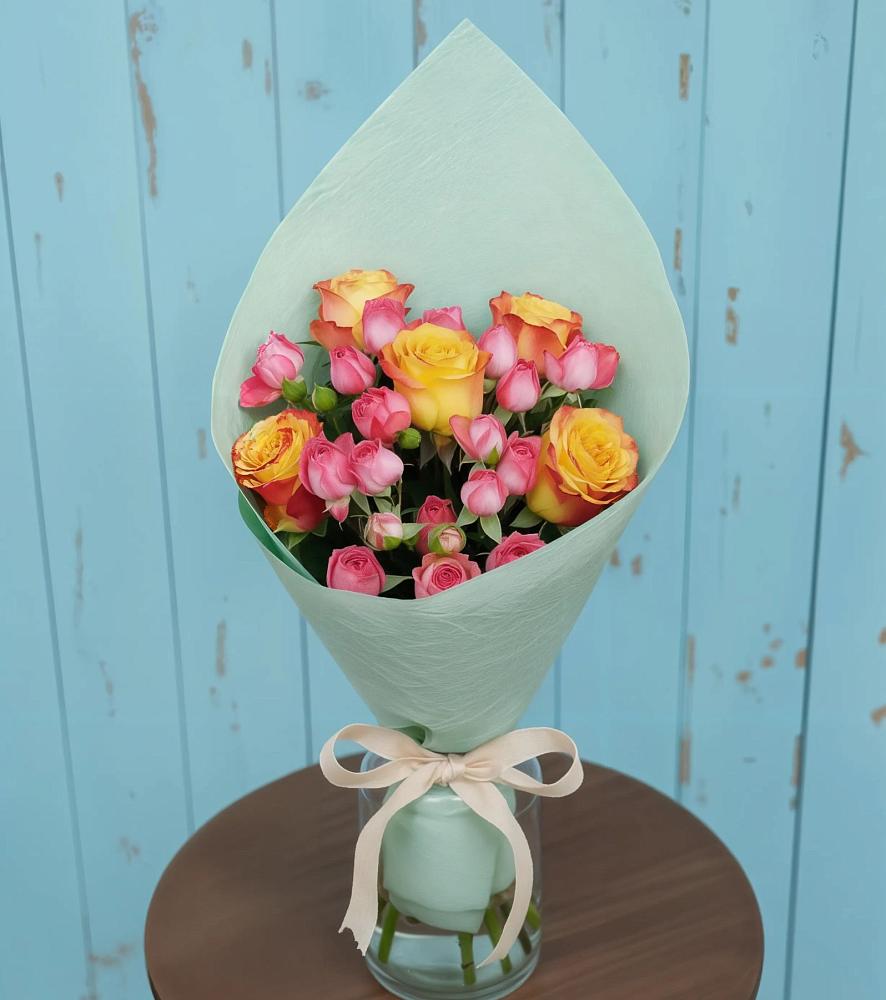 Букет цветов из: Розы в Прималкинском