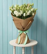 Букет цветов из:  Лизиантусы в Прималкинском