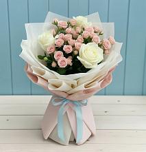 Букет цветов из:  Розы в Прималкинском