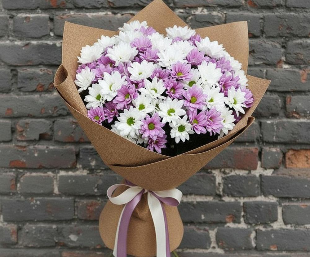 Букет цветов из: Хризантемы в Прималкинском