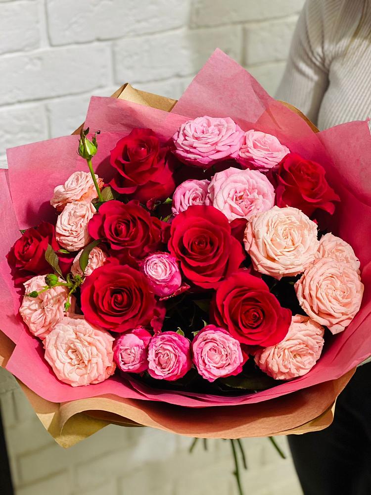 Букет цветов из: Розы в Прималкинском