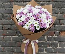 Букет цветов из:  Хризантемы #REPLACE_PRED# Прималкинском