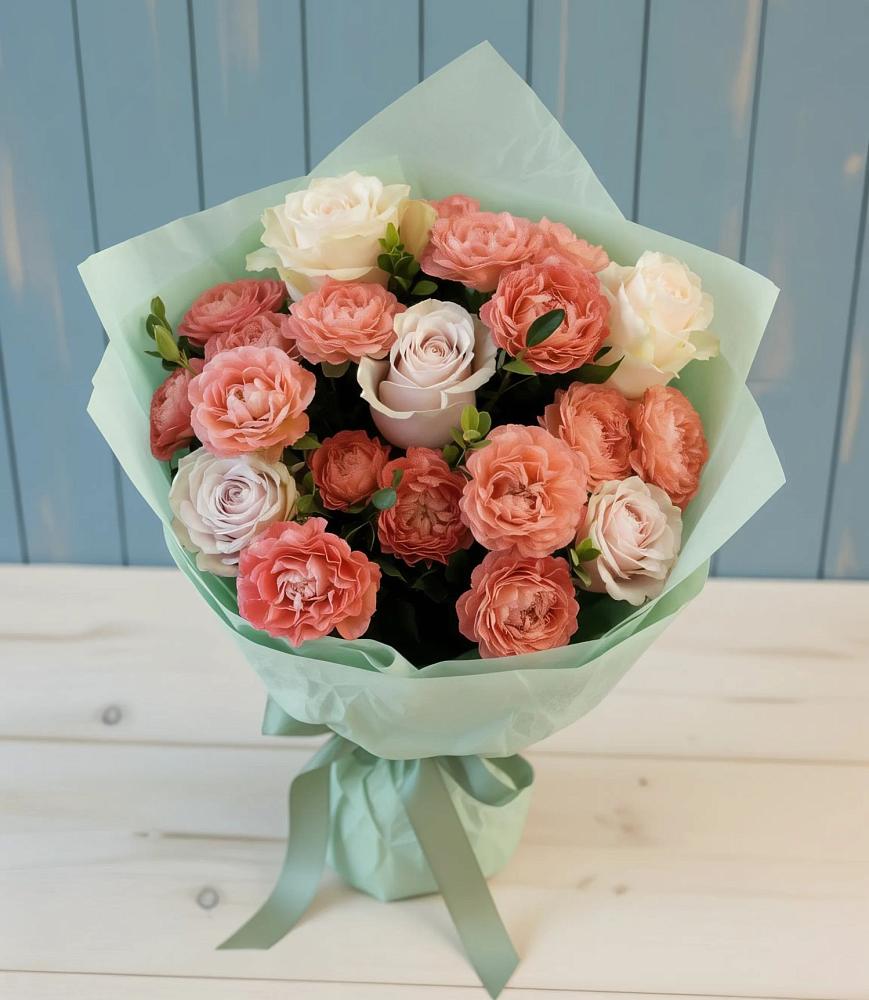 Букет цветов из: Розы в Прималкинском