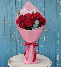 Букет цветов из:  Розы в Прималкинском