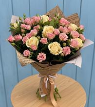 Букет цветов из:  Розы #REPLACE_PRED# Прималкинском