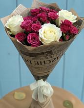 Букет цветов из:  Розы #REPLACE_PRED# Прималкинском