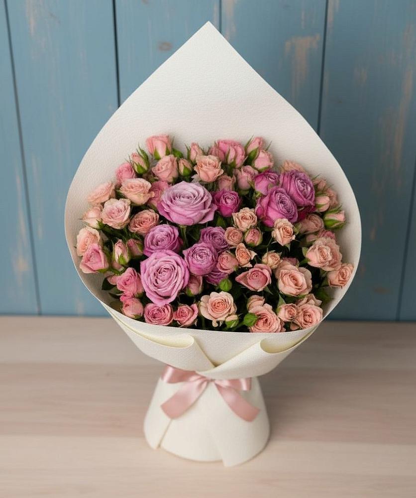 Букет цветов из: Розы в Прималкинском