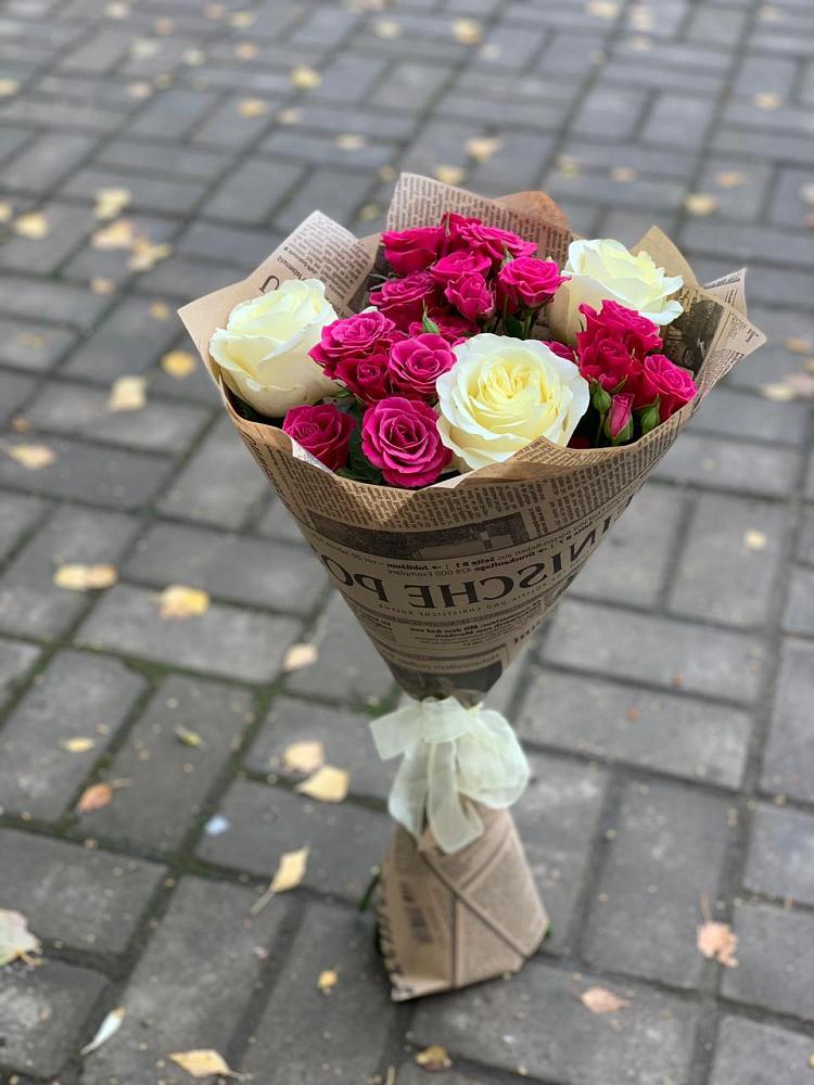 Букет цветов из: Розы в Прималкинском