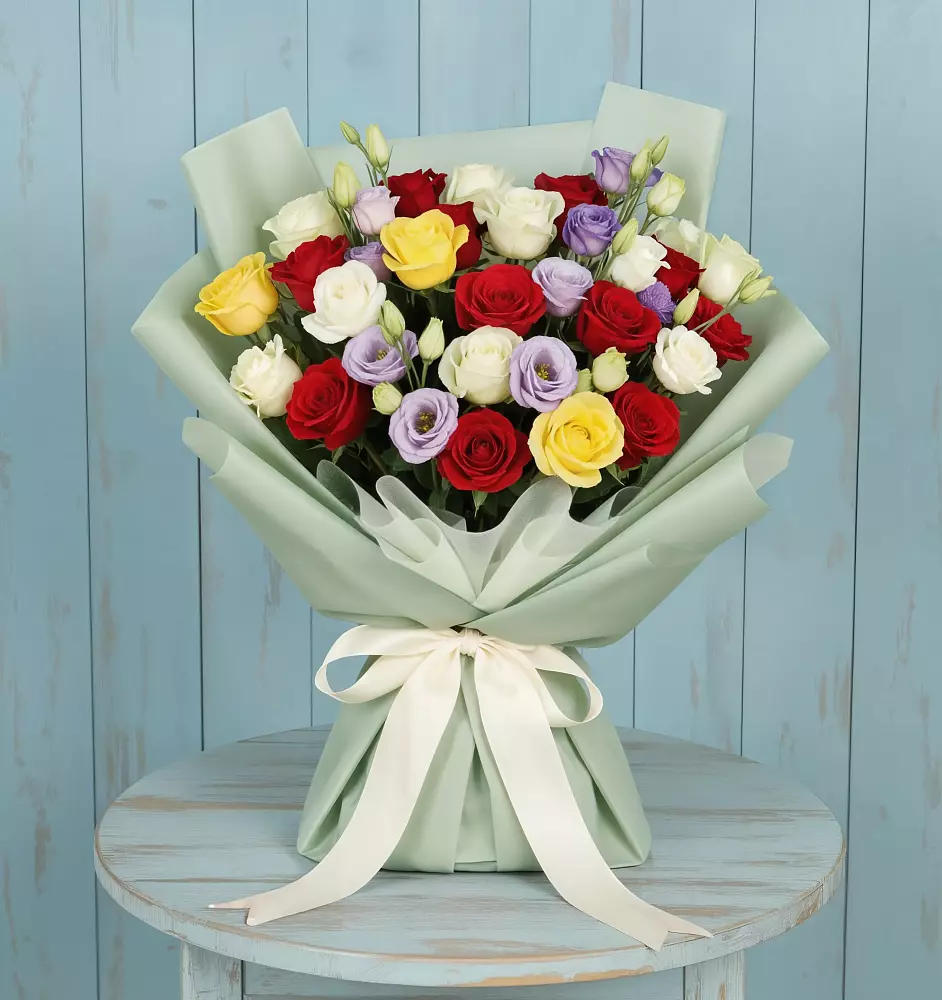 Букет цветов из: Розы в Прималкинском