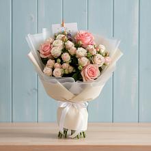 Букет цветов из:  Розы в Прималкинском