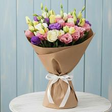 Букет цветов из:  Лизиантусы в Прималкинском